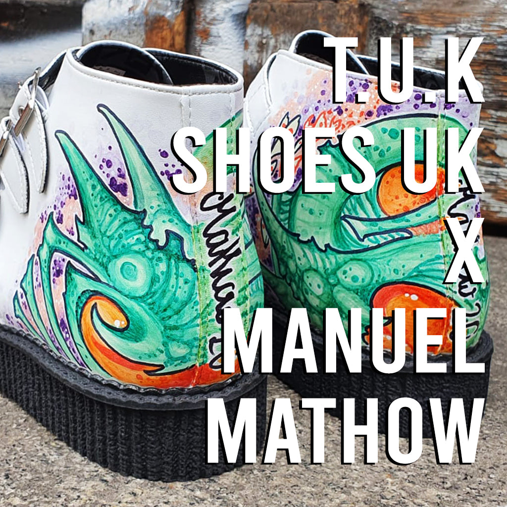 T.U.K. Shoes UK x Manuel Mathow