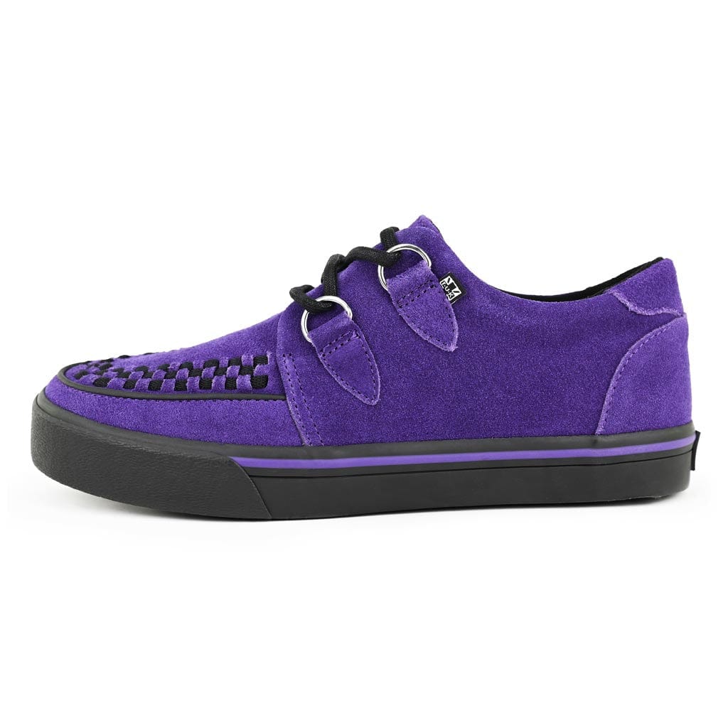 TUK Shoes Creeper Sneaker Purple Suede