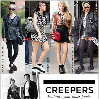 Creeper fever; Embrace your inner punk!