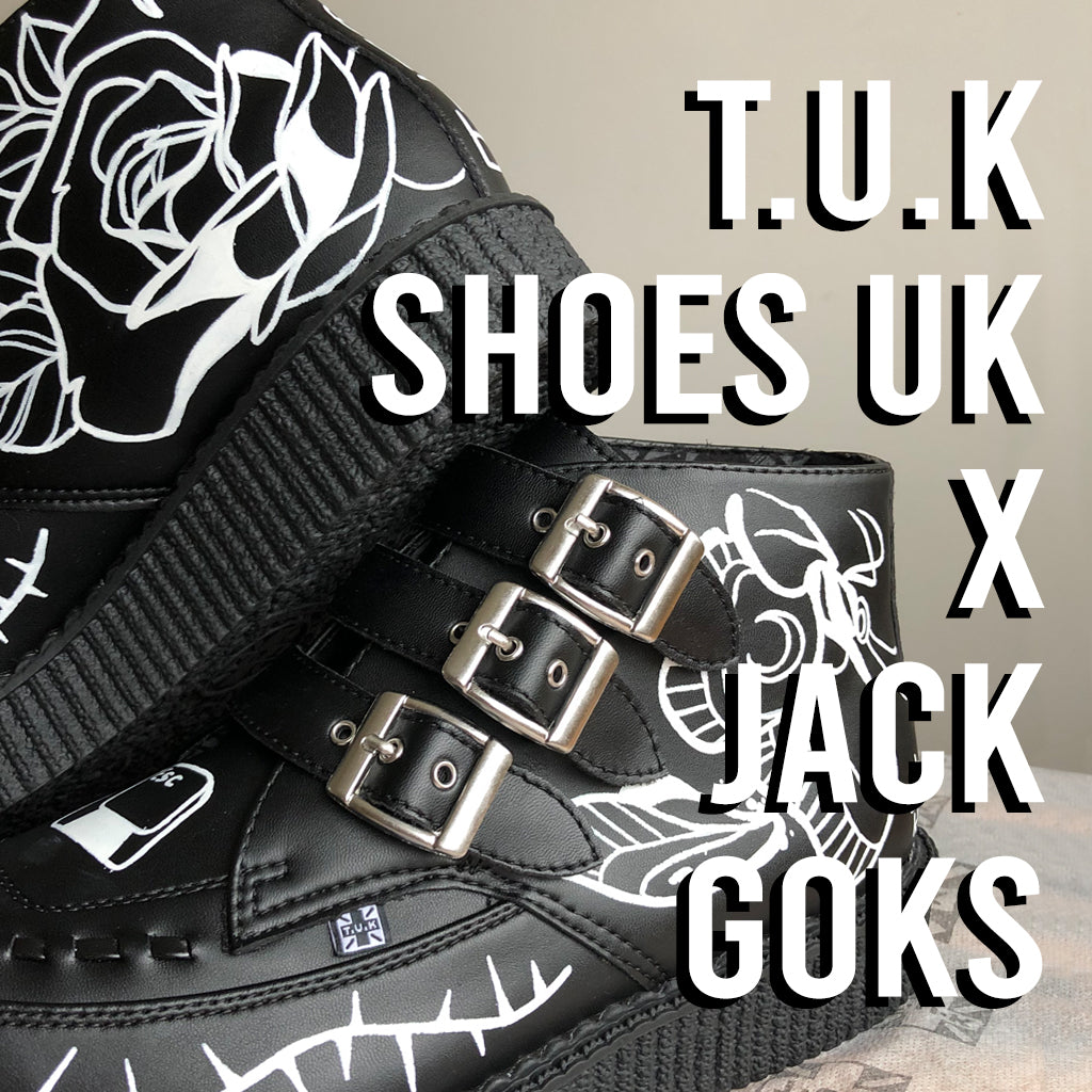 T.U.K. Shoes UK x Jack Goks