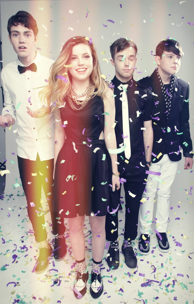 Echosmith looking fresh in T.U.K. shoes for their new album and press tour