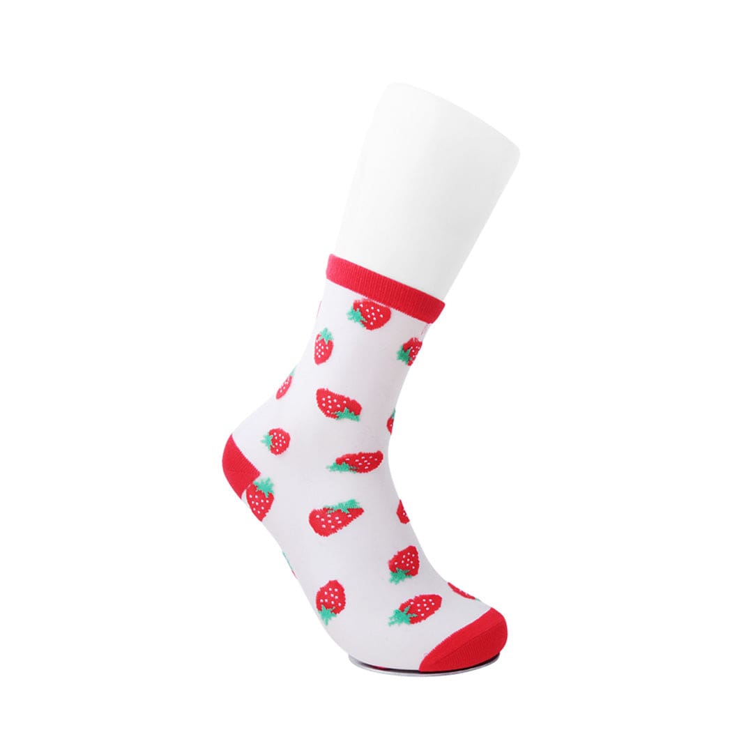 TUK Shoes Ankle Sock Strawberry Mesh