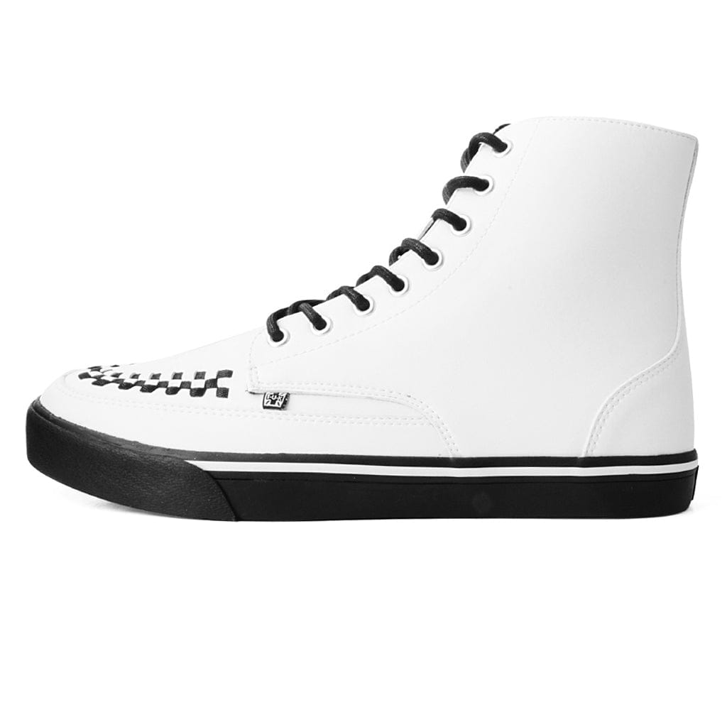 TUK Shoes Creeper Sneaker Hi Top White TUKskin™