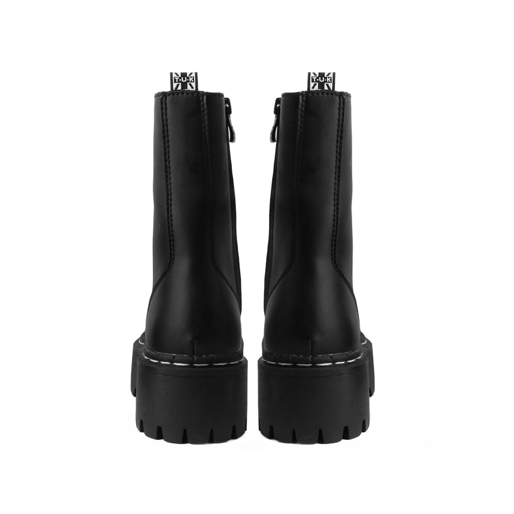 TUK Shoes Double Decker 10-Eye Boot Black TUKskin™