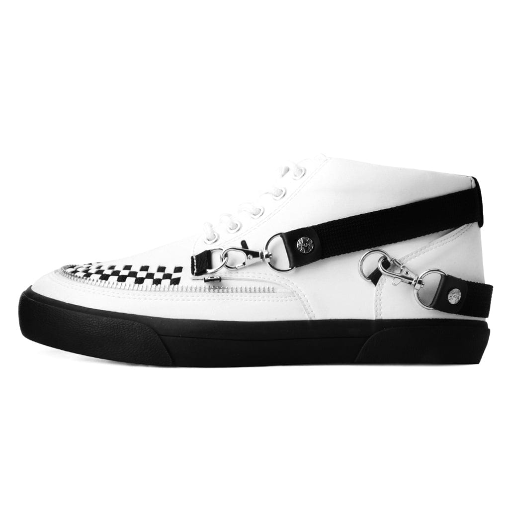 TUK Shoes Creeper Sneaker Mid Top White TUKskin™