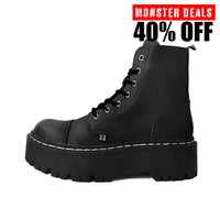Double Decker 7-Eye Boot Black TUKskin™