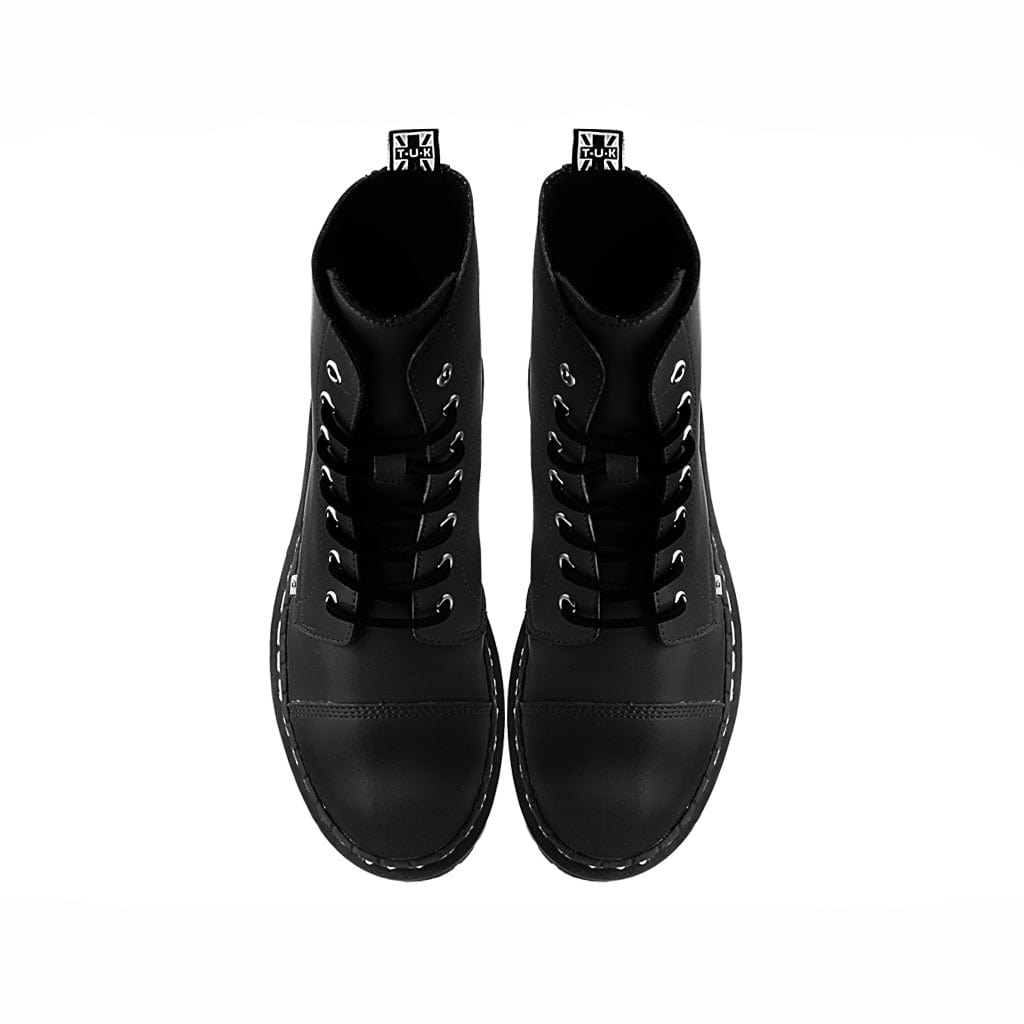 TUK Shoes Double Decker 7-Eye Boot Black TUKskin™