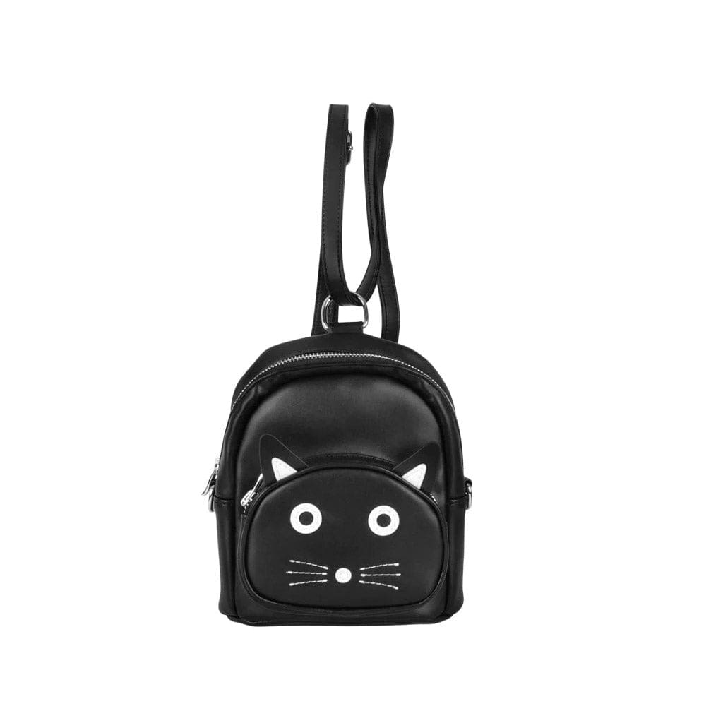 TUK Shoes Kitty Mini Backpack Black TUKskin