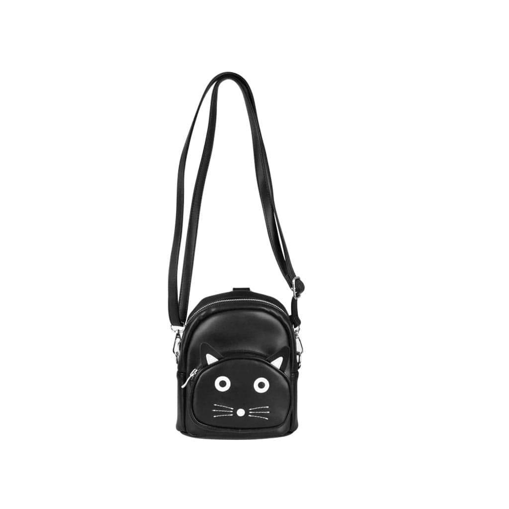 TUK Shoes Kitty Mini Backpack Black TUKskin