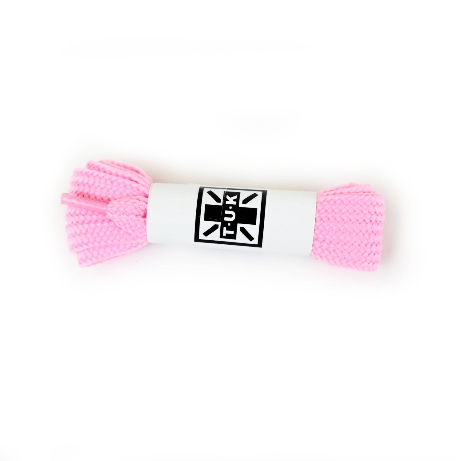 TUK Shoes 75cm Pink Phat Flat Laces