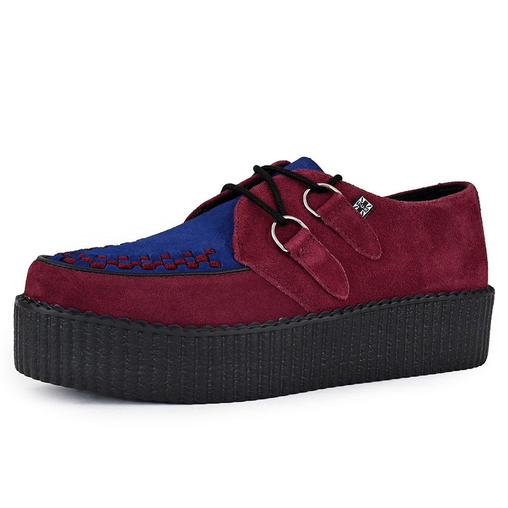 TUK Shoes Viva High Creeper Windsor Wine