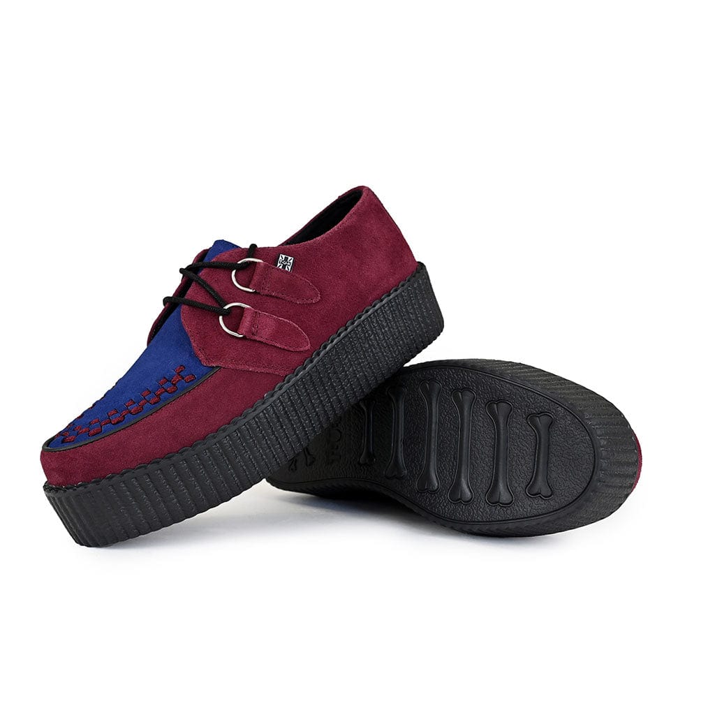 TUK Shoes Viva High Creeper Windsor Wine