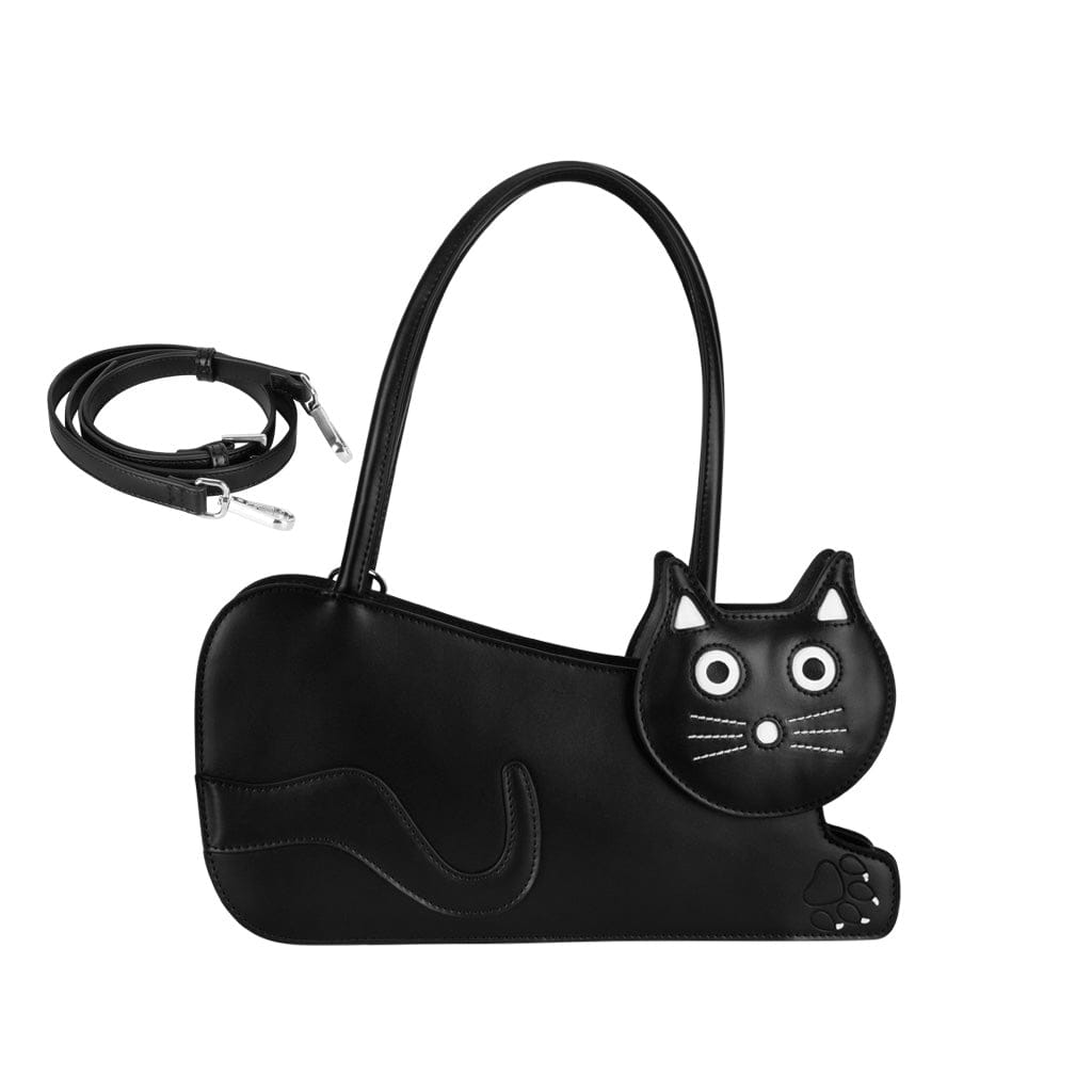 TUK Shoes Kitty Handbag Black TUKskin