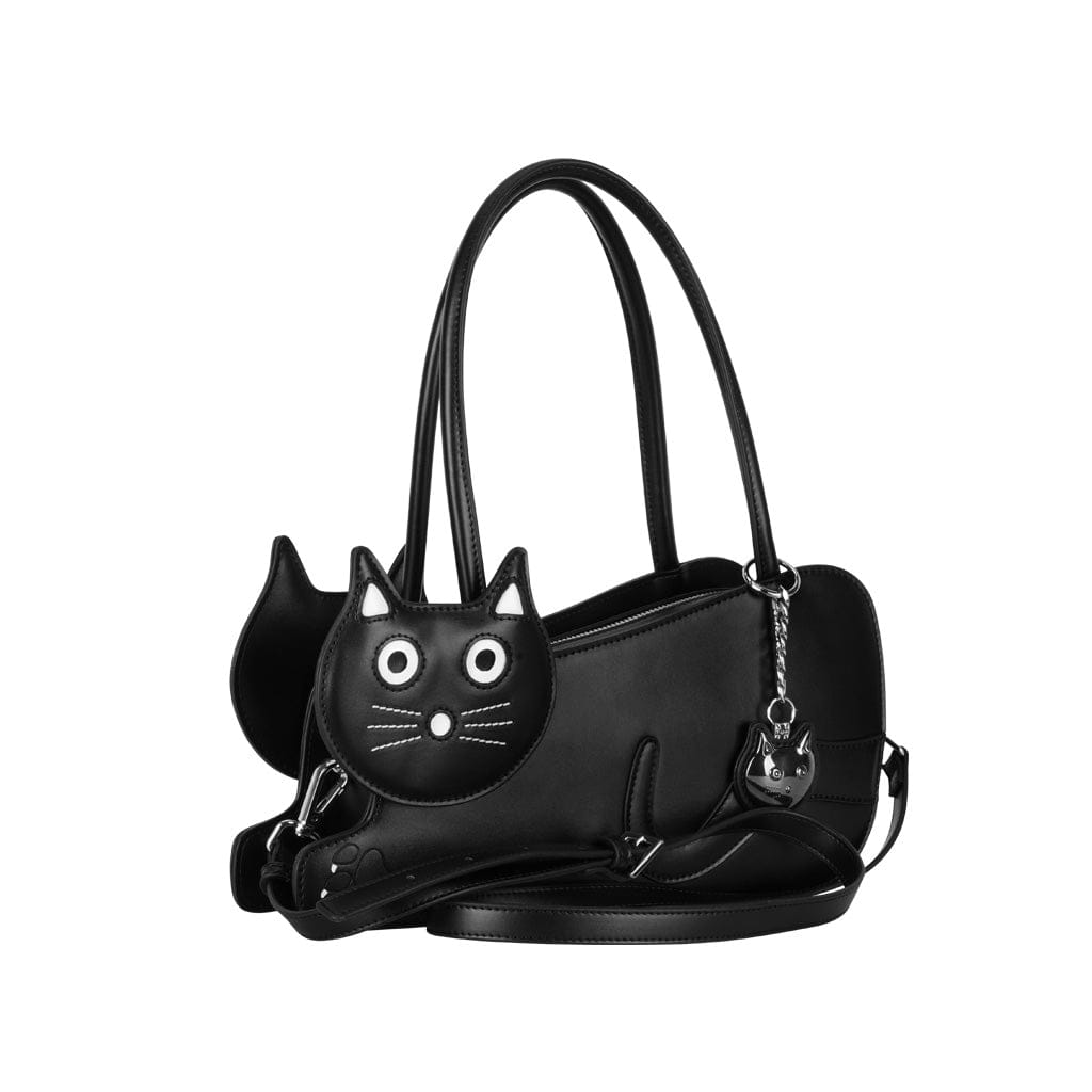 TUK Shoes Kitty Handbag Black TUKskin