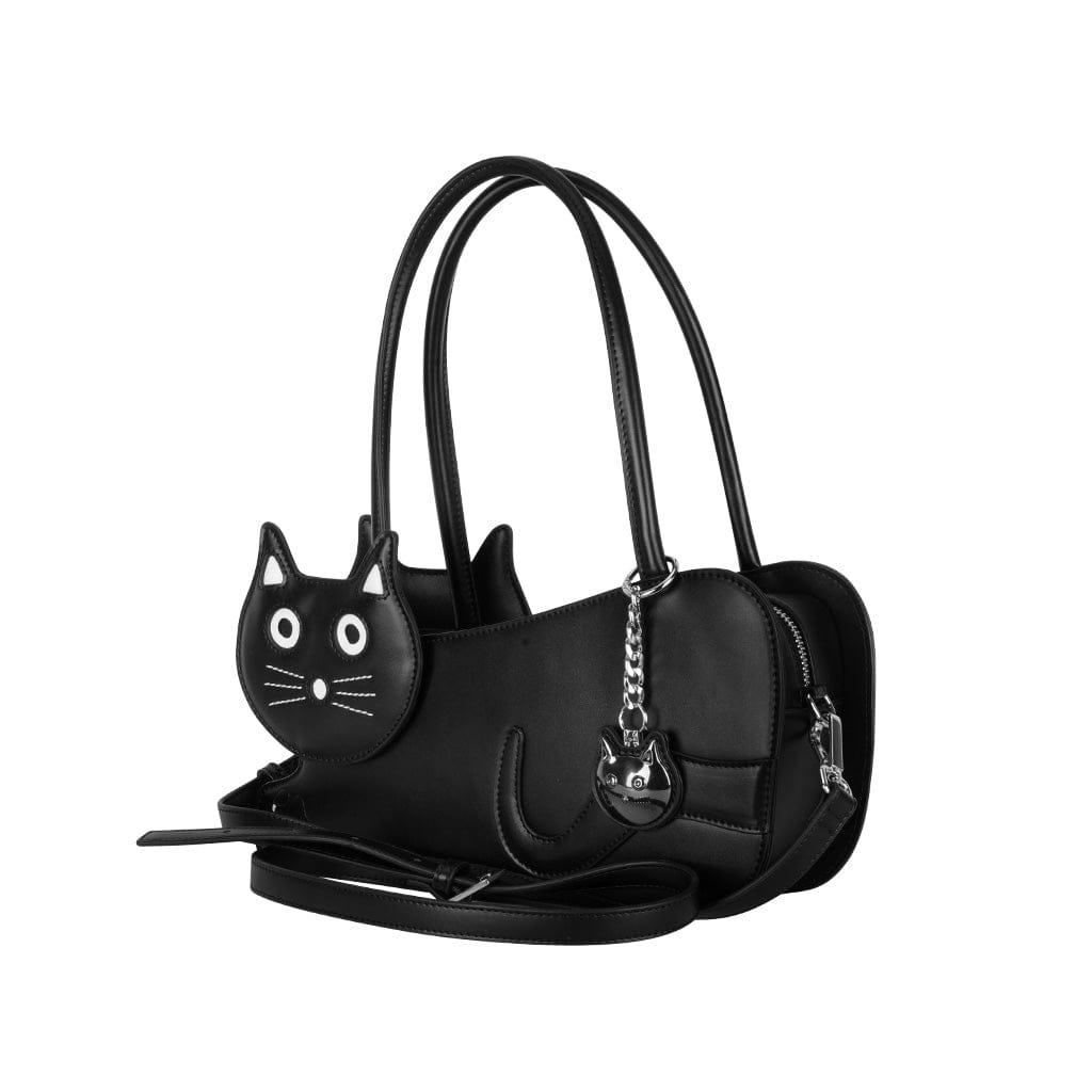 TUK Shoes Kitty Handbag Black TUKskin