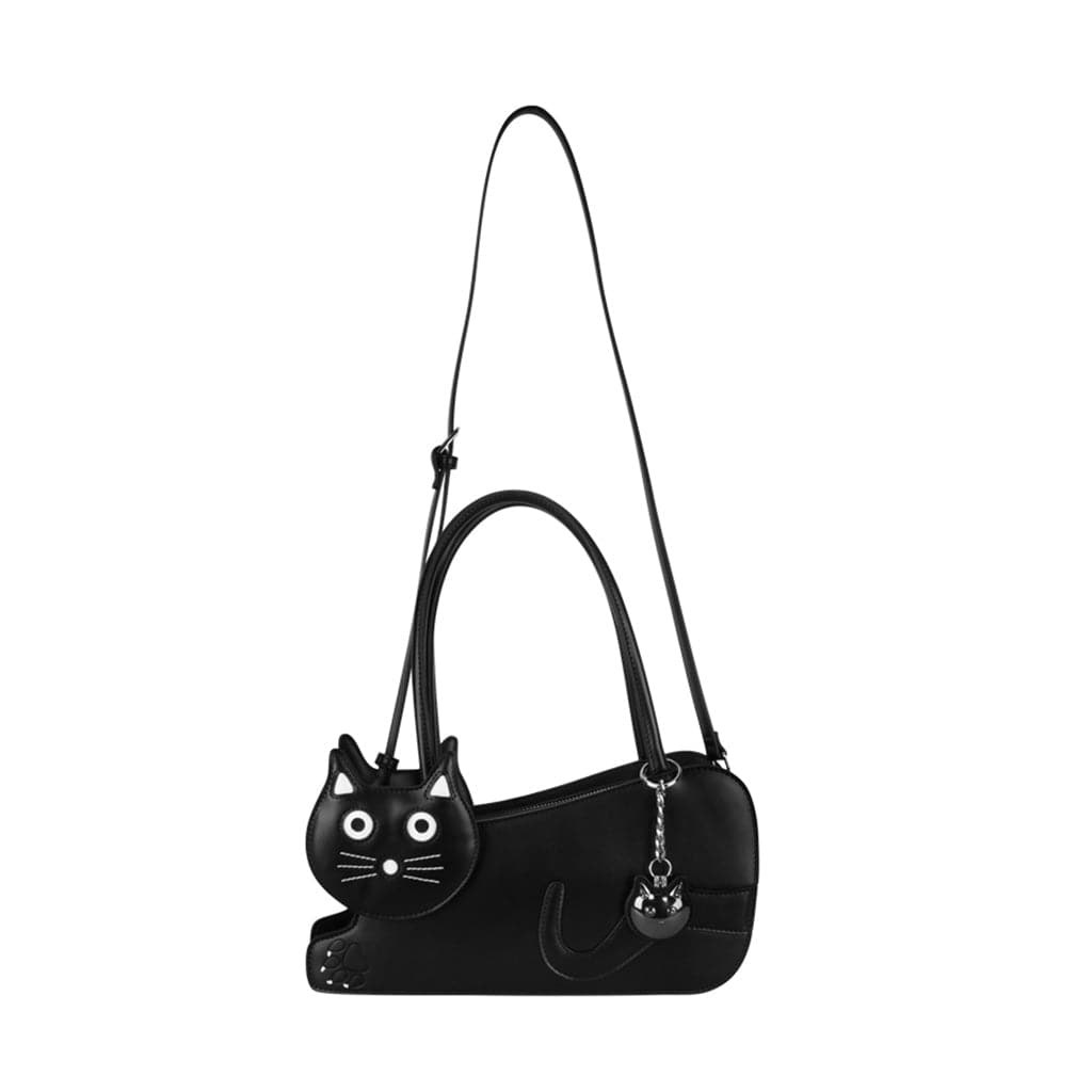 TUK Shoes Kitty Handbag Black TUKskin