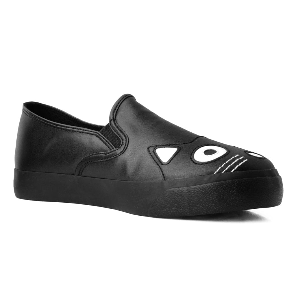 TUK Shoes VLK Kitty Slip On Sneaker Black
