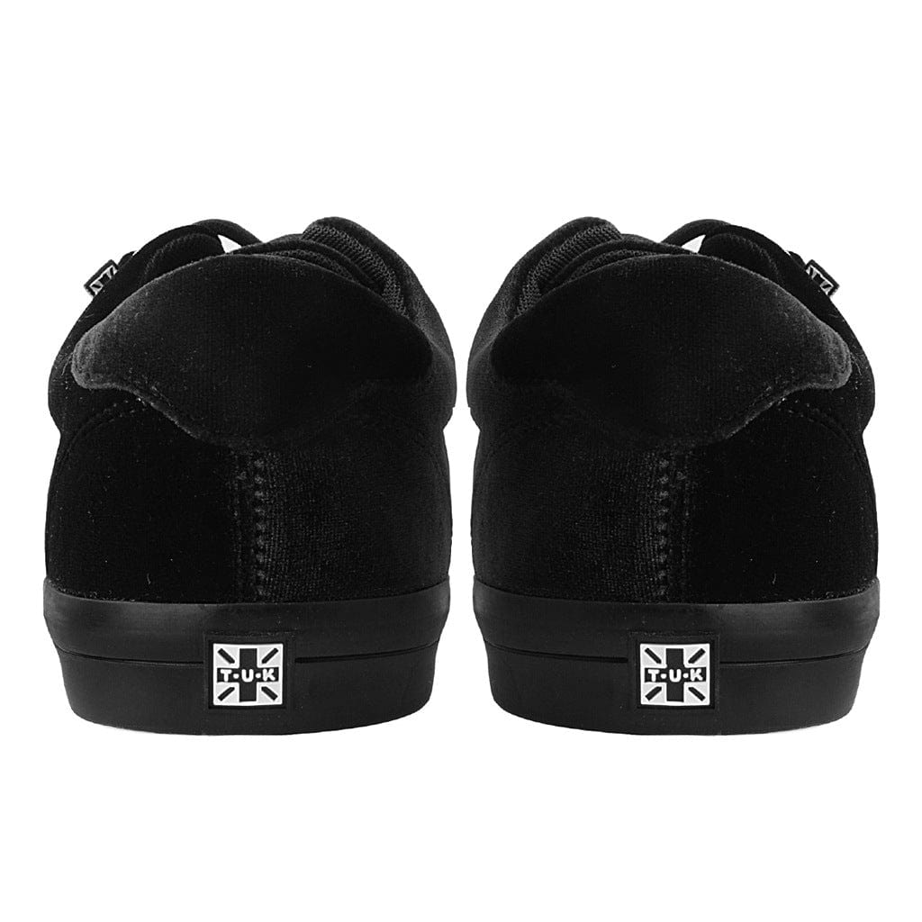 TUK Shoes Creeper Sneaker Black Velvet