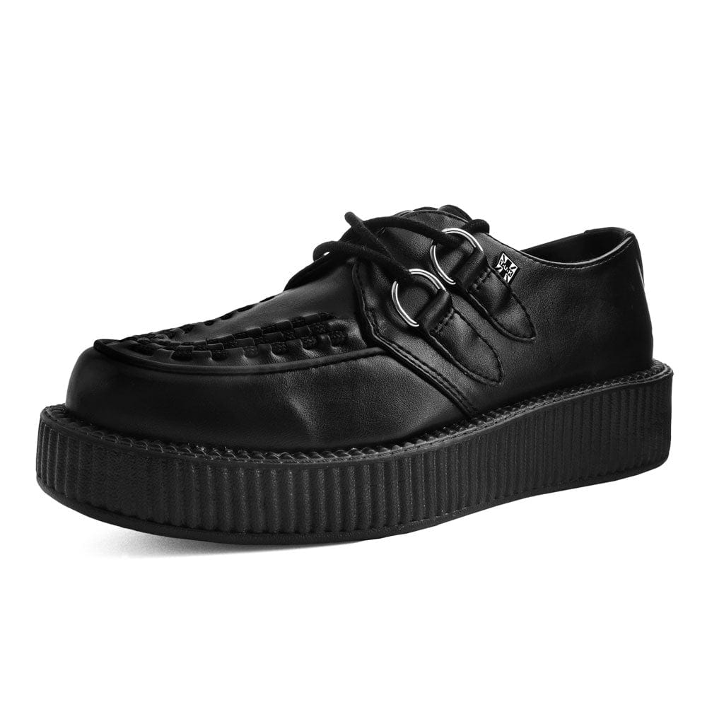 TUK Shoes Viva Lo Sole Creeper Black Vegan Leather