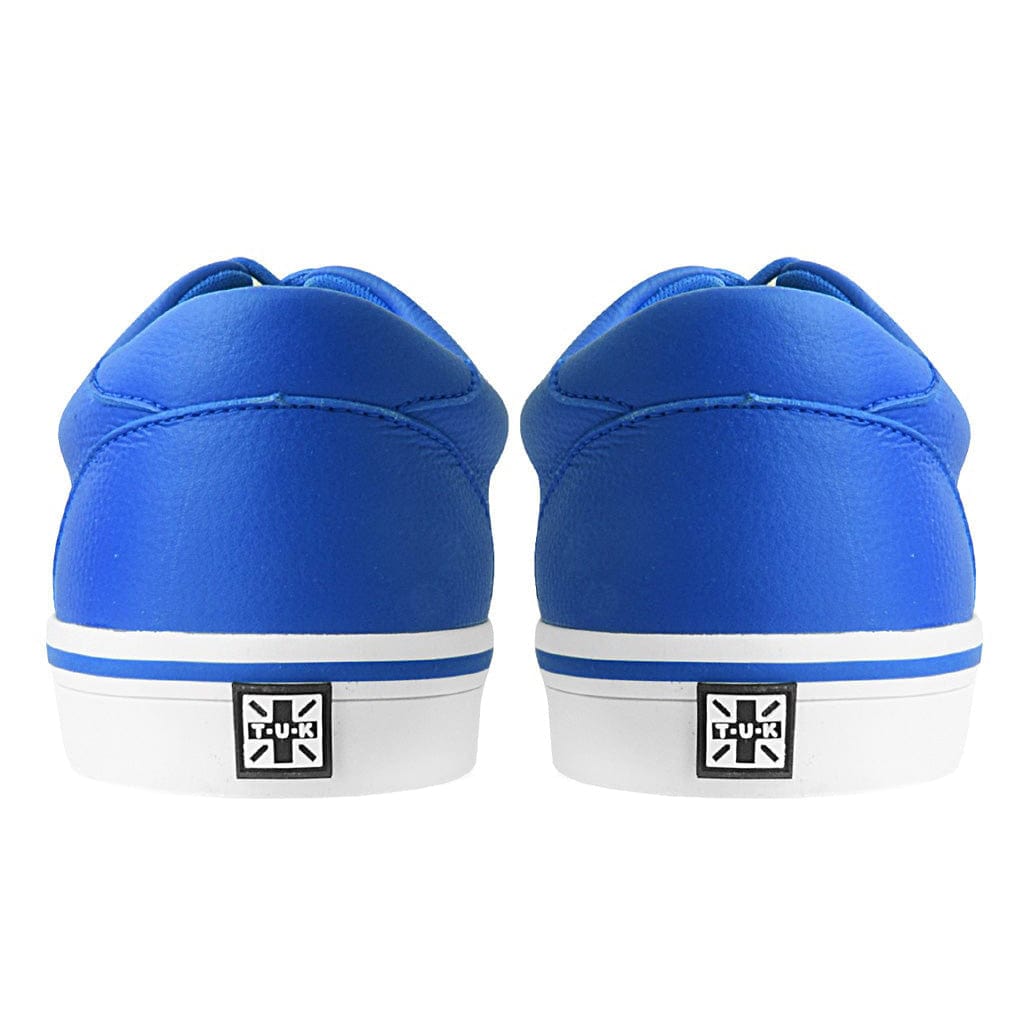 TUK Shoes Creeper Sneaker Blue & White PU