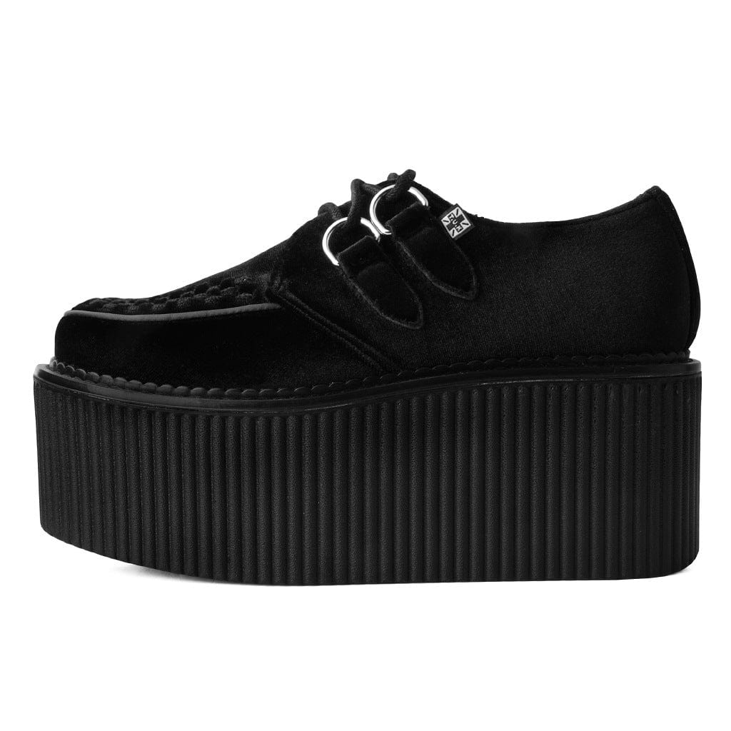TUK Shoes StratoCreeper Black Velvet