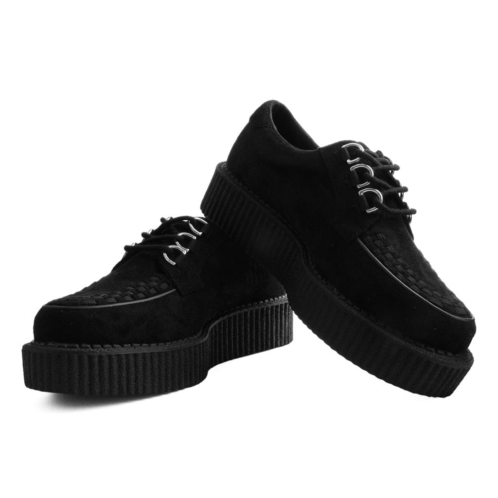 TUK Shoes T.U.K. Anarchic Creeper Black Suede