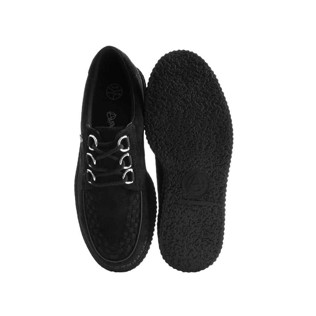 TUK Shoes T.U.K. Anarchic Creeper Black Suede