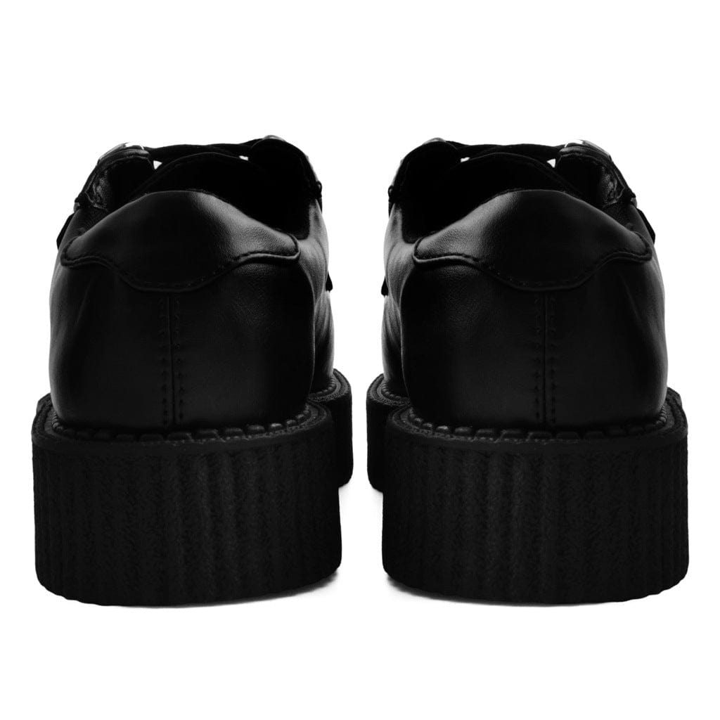 TUK Shoes T.U.K. Anarchic Creeper Black Vegan Faux Leather