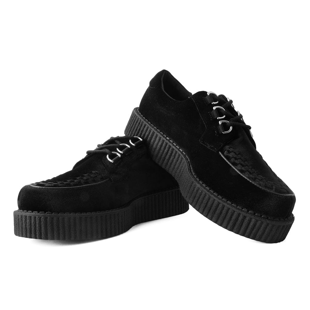 TUK Shoes Anarchic Creeper Black Velvet