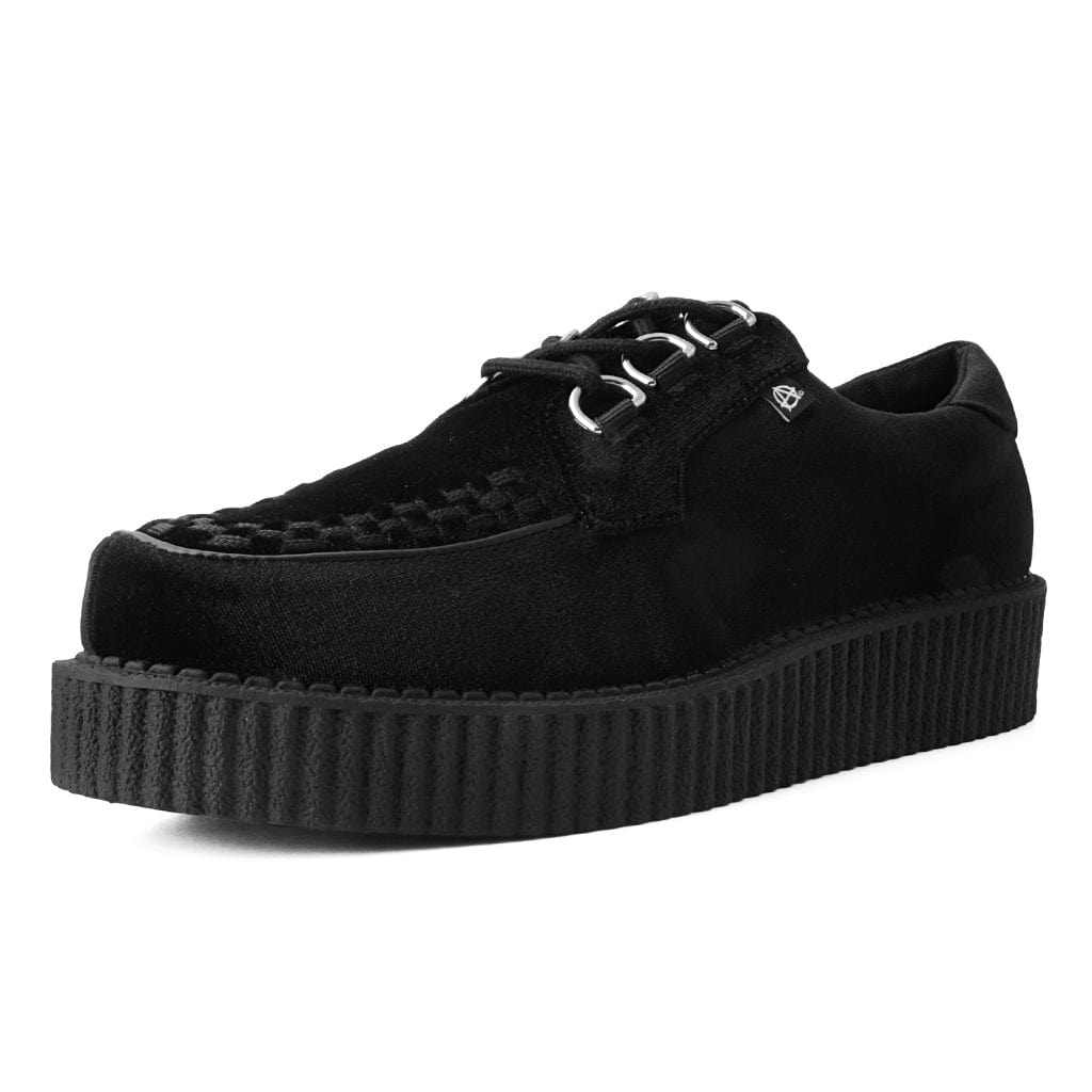 TUK Shoes Anarchic Creeper Black Velvet