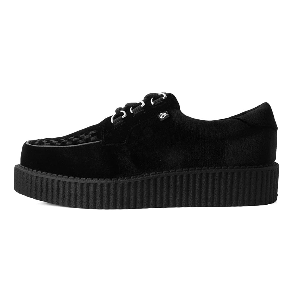 TUK Shoes Anarchic Creeper Black Velvet
