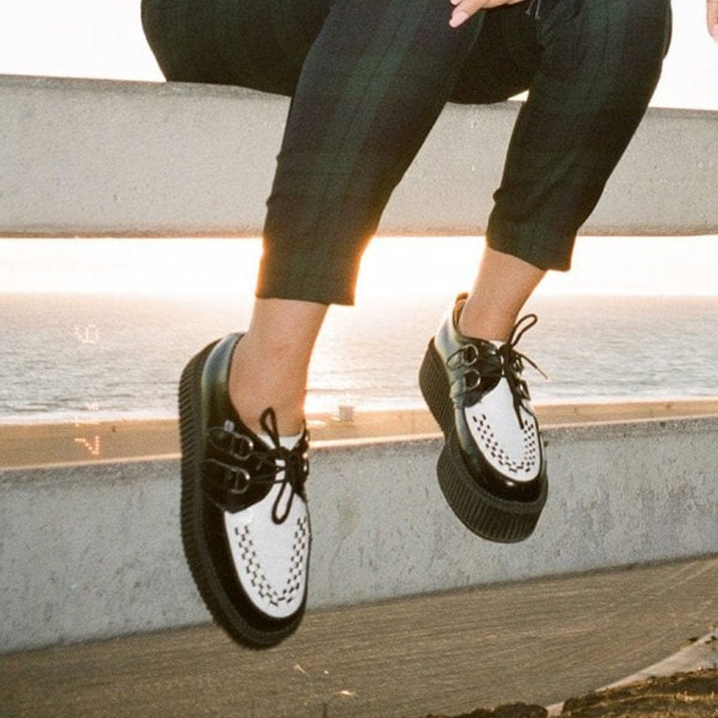 Black Leather Viva Mondo Black Leather Viva Mondo Creeper Size